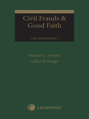 cover image of Civil Frauds & Good Faith